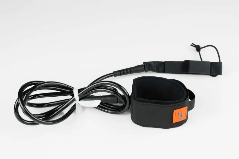 [LEASHSAS6X6] Board Leash Straight with Ankle Cuff (6mm)