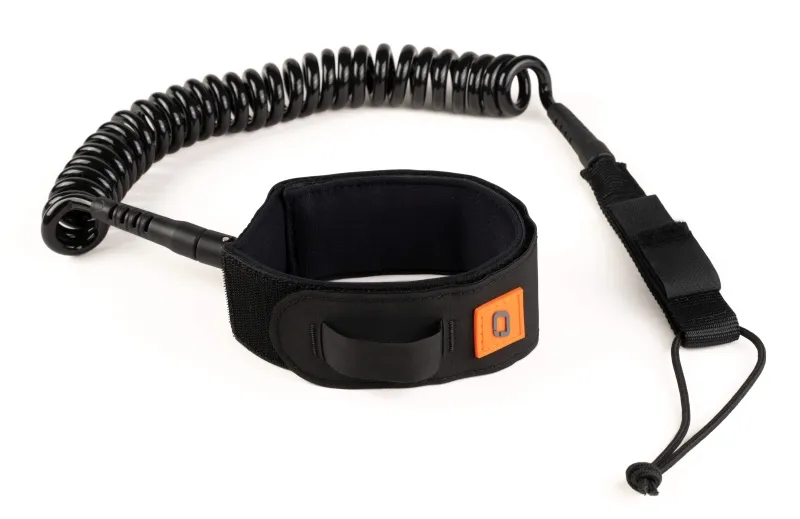 [LEASHCAS8X8] Board Leash Coiled with Ankle Cuff (8 Feet)