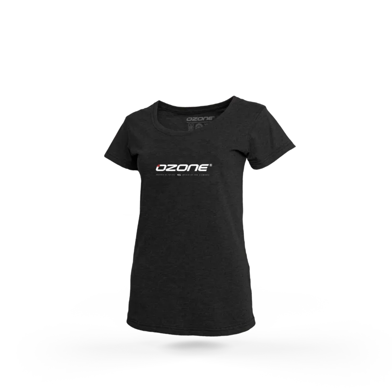 [TCLWKL] T-shirt Women's Ozone (M, Black)